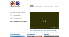 Desktop Screenshot of cadcramer.de